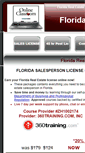 Mobile Screenshot of floridarealestateschool.org